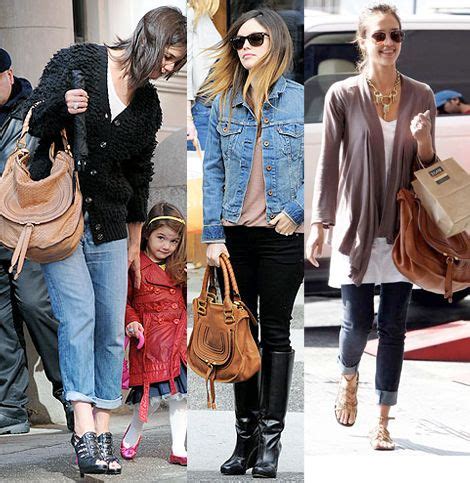 chloe marcie bag celebrities